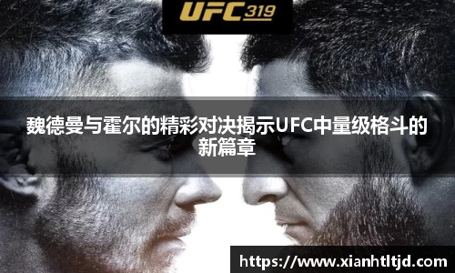 魏德曼与霍尔的精彩对决揭示UFC中量级格斗的新篇章